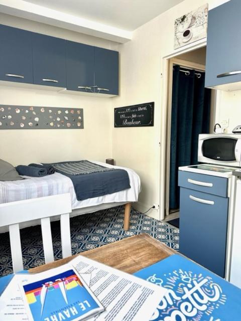 Petit Studio Plage Le Galet Bleu Le Havre Bagian luar foto
